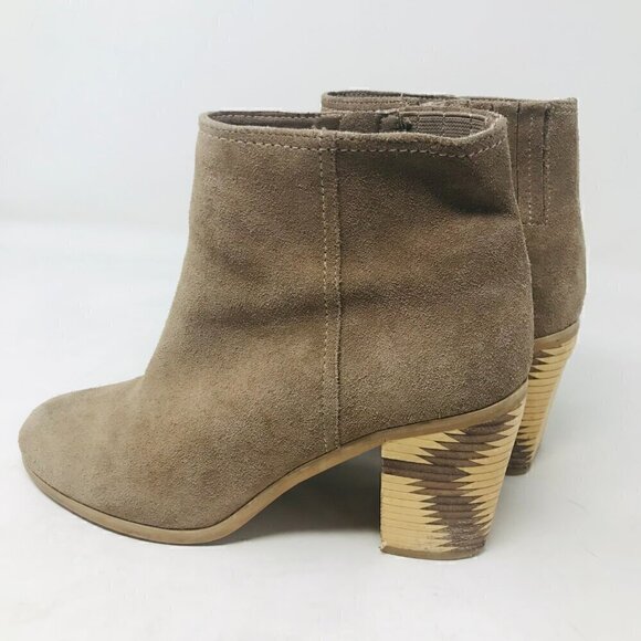 Seychelles Tan Grand Finale Leather Ankle Boot Size 7.5 - Picture 5 of 10